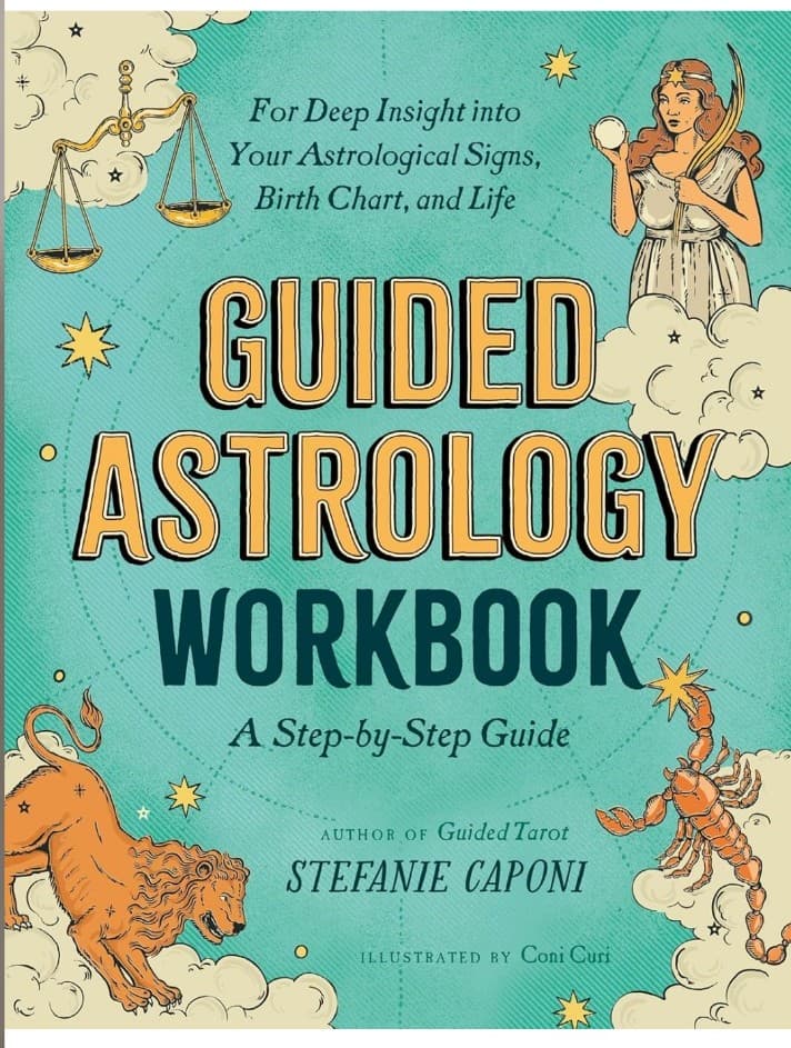 Guided Astrology Workbook:A Step-by-Step Gde for Deep Insight N2 Your Astrology - Image 1
