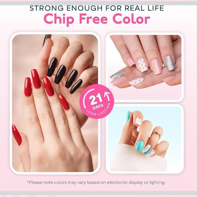 6 UV Gel Nail Polish Set Brand New never Used! - Thumbnail 4