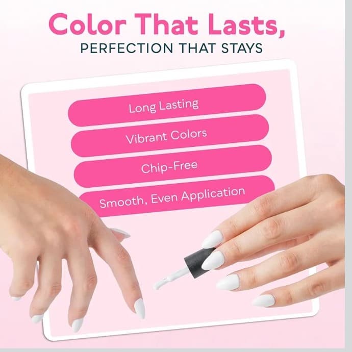 6 UV Gel Nail Polish Set Brand New never Used! - Thumbnail 3