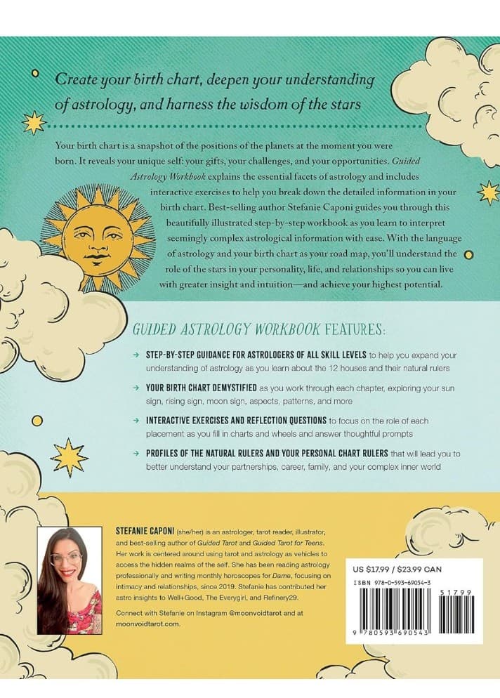 Guided Astrology Workbook:A Step-by-Step Gde for Deep Insight N2 Your Astrology - Thumbnail 2