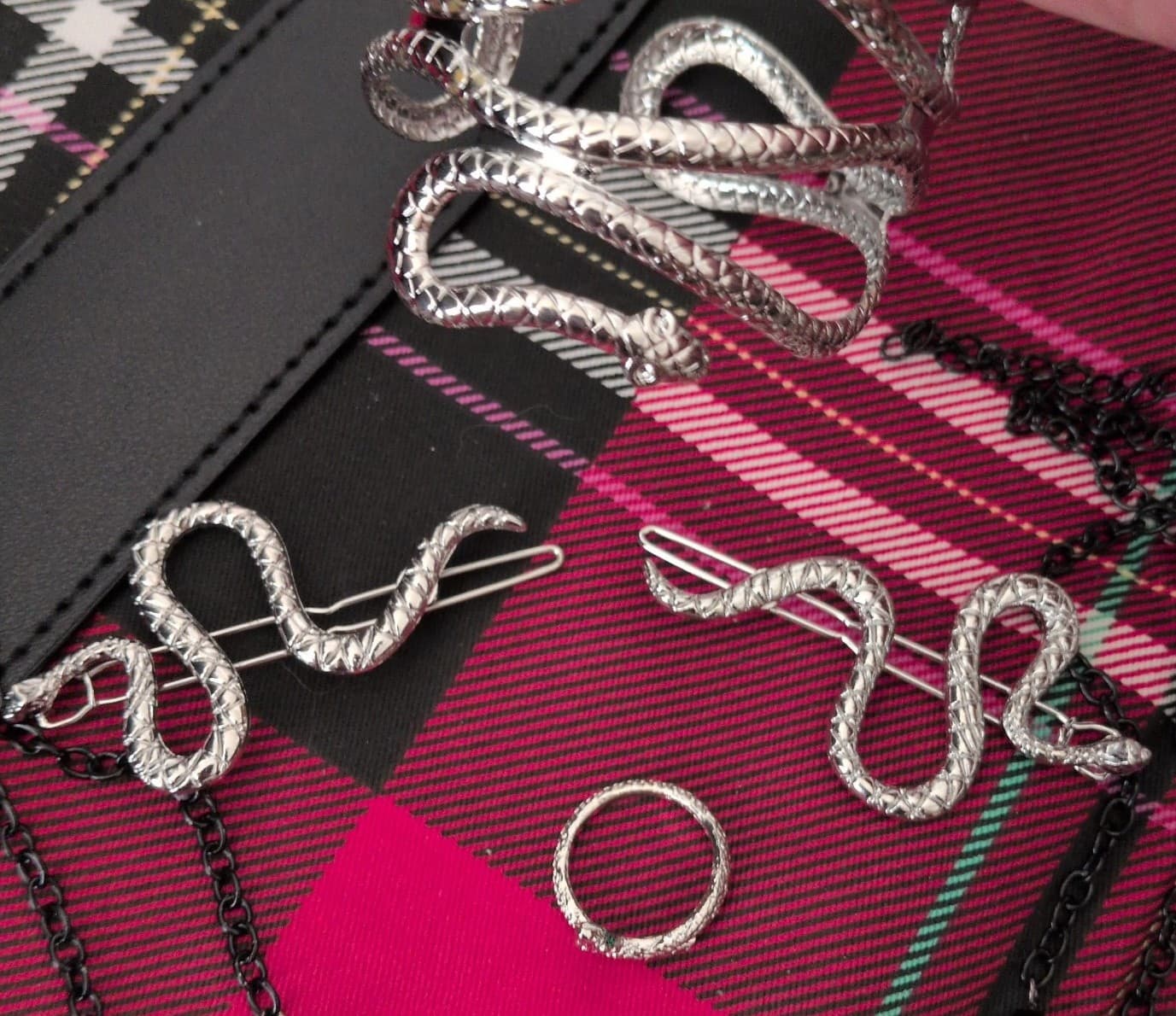 Hot topic Silver Snake Jewelry Set - Thumbnail 2