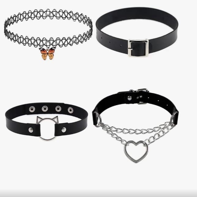 HT 4 piece Choker Set Comes with a Valentine's Day gift for your partner. - Thumbnail 4