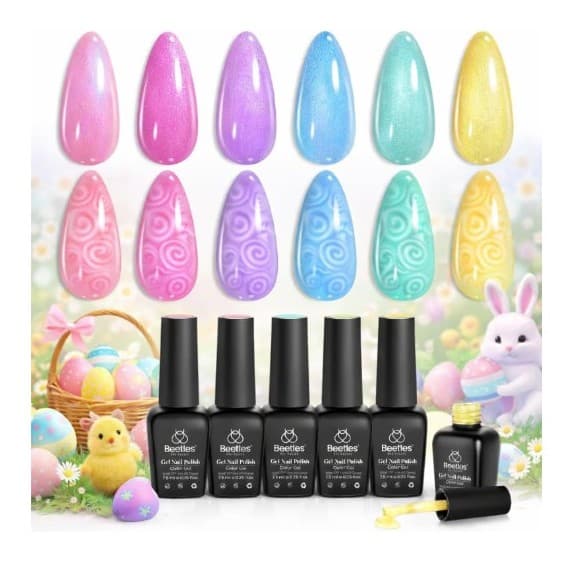 Easter pastel UV nail polish - Image 1