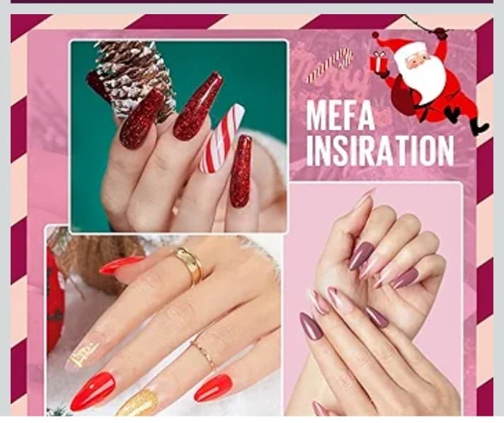 UV Gel Nail Polish 12 Christmas colors ! - Thumbnail 8