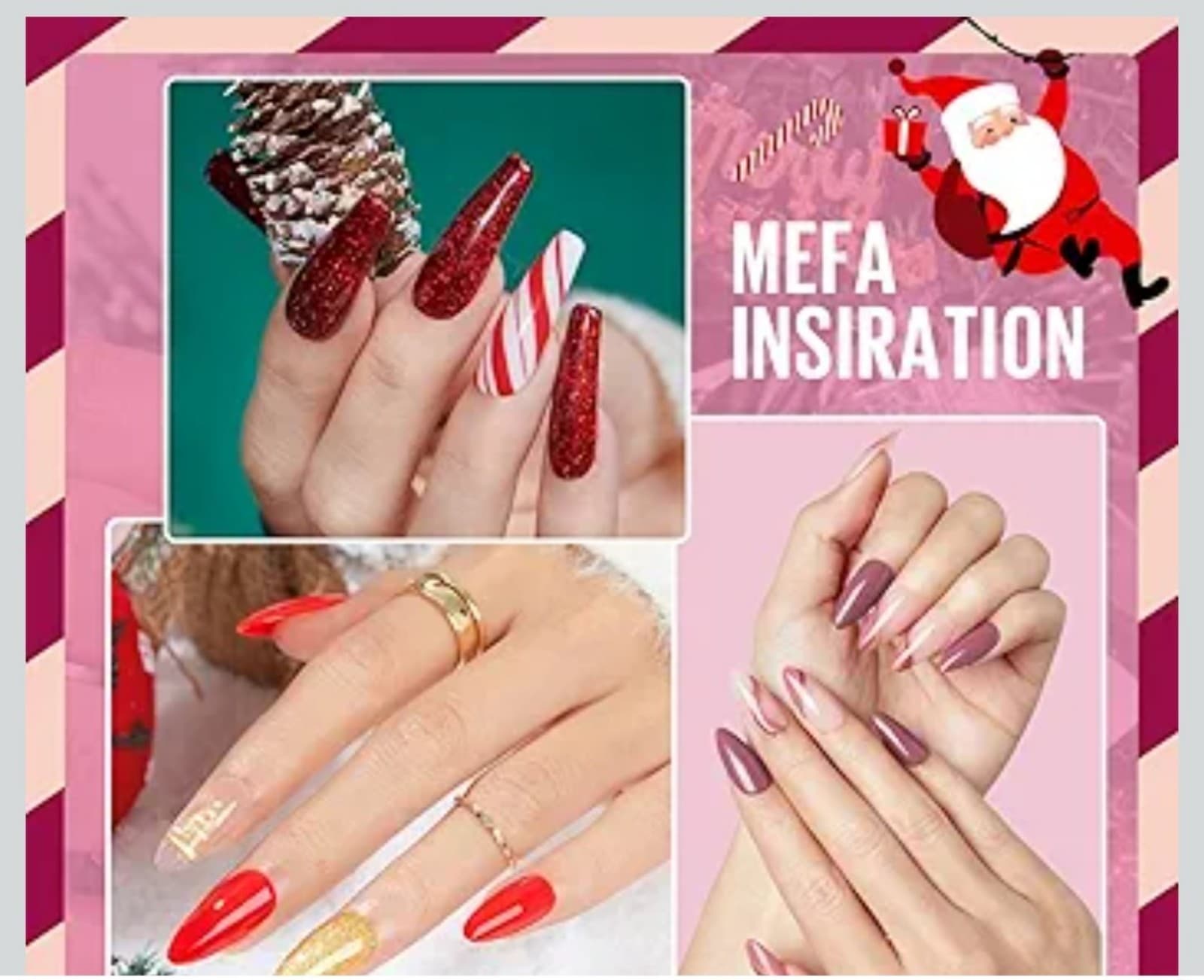 UV Gel Nail Polish 12 Christmas colors ! - Thumbnail 6