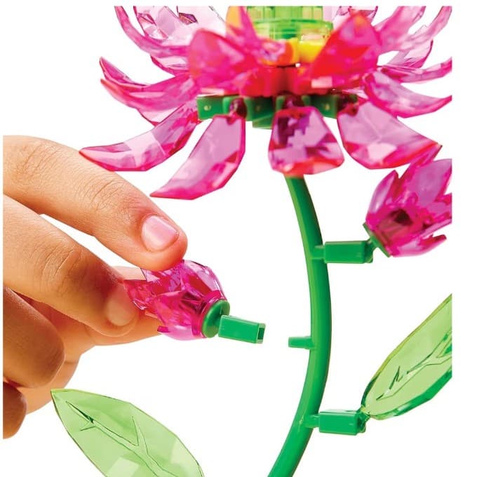 Blooming Lotus Flower 75 pieces + of Rose Art Crystal gem creations - Thumbnail 3