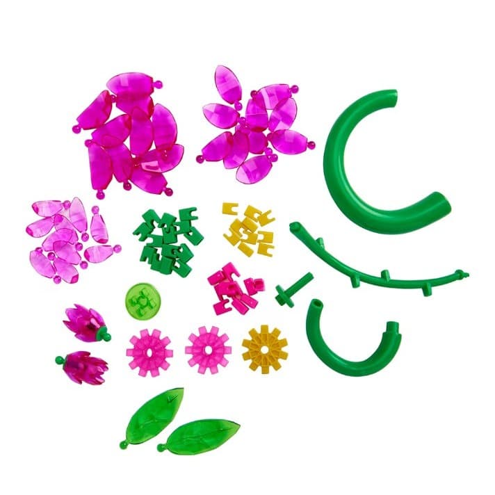 Blooming Lotus Flower 75 pieces + of Rose Art Crystal gem creations - Thumbnail 6