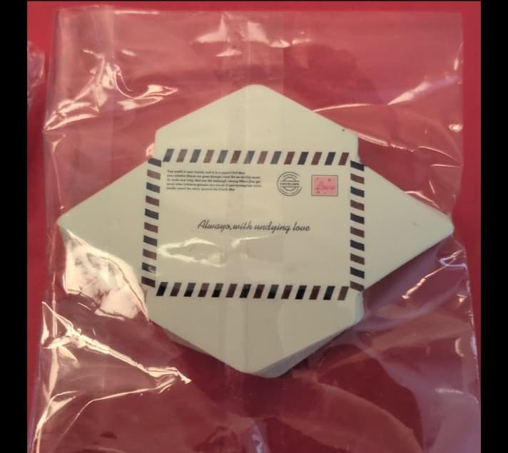 Perfect for Valentine's Day Red White& Black Mini Stationery Set Comes W) - Thumbnail 6