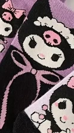 Kuromi 1 pairs of socks - Thumbnail 6