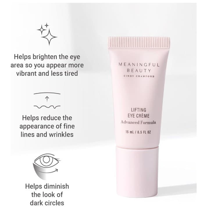 Meaningful Beauty Lifting Eye Crème Advanced Formula 0.5 FL retail $45 - Thumbnail 3