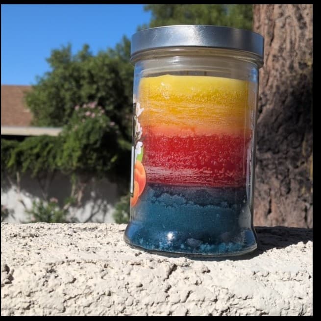 Tuscany Candle~Premium Marbled Wax~"Citrus Sunrise" with Essential Oils.was lit1 - Thumbnail 9