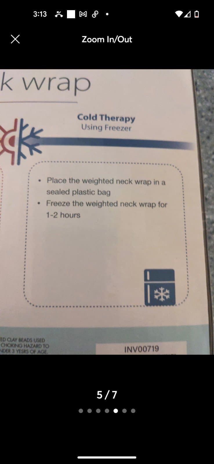 Bella Russo weighted neck wrap and weighted throw - Thumbnail 5