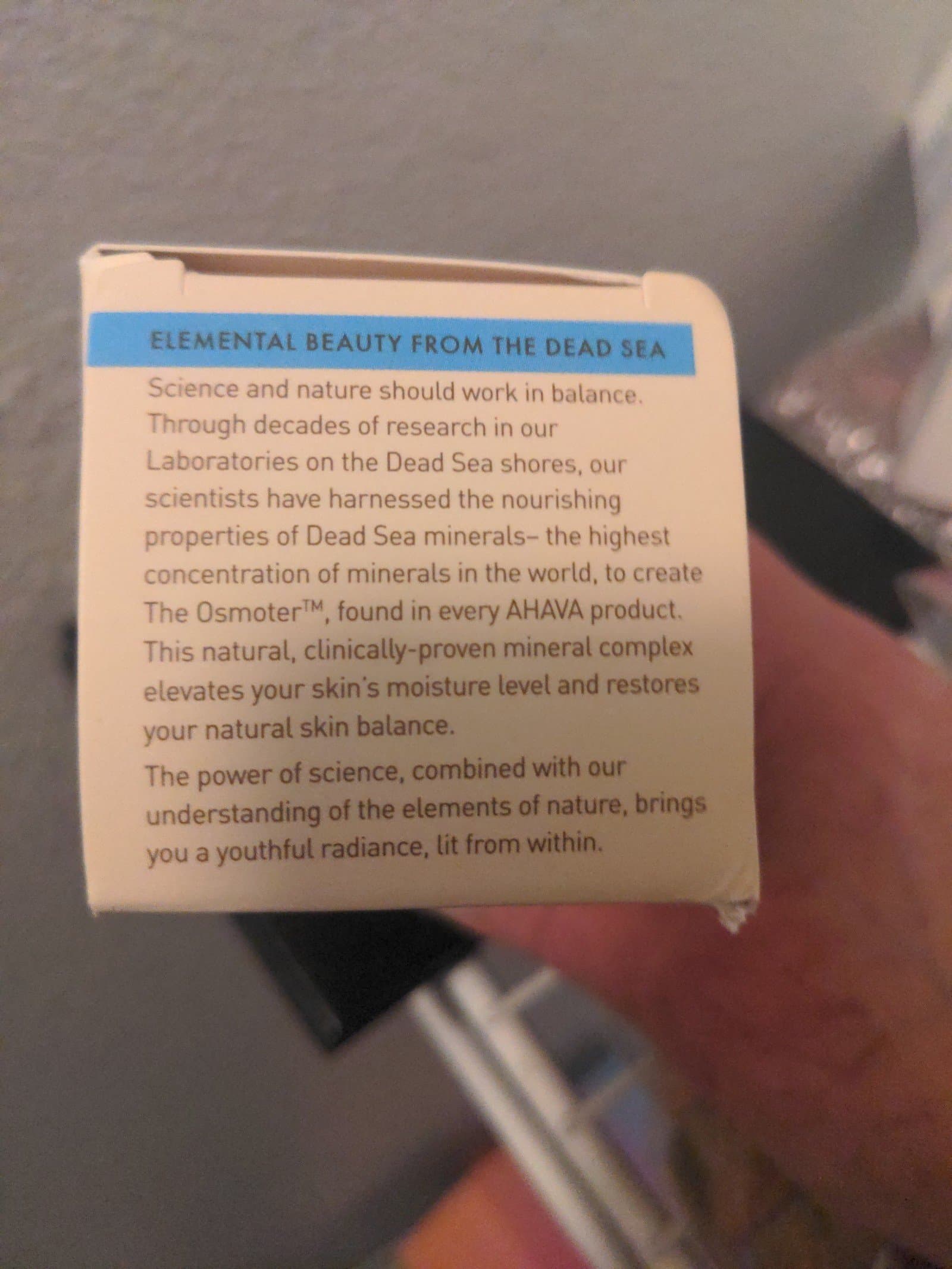 Ahava hydration cream mask TIME TO HYDRATE - Thumbnail 3