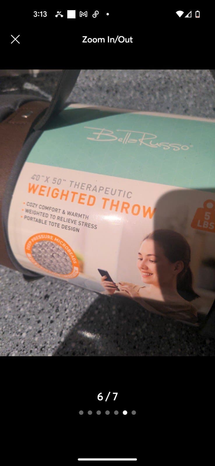 Bella Russo weighted neck wrap and weighted throw - Thumbnail 6