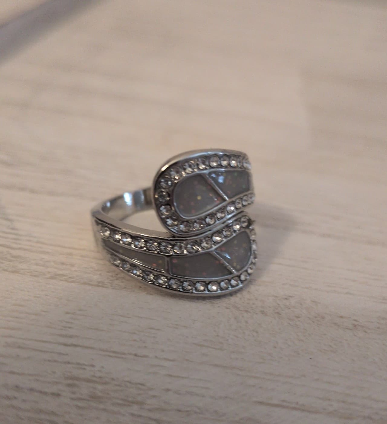 Elegant Silver Women's Ring - Thumbnail 3