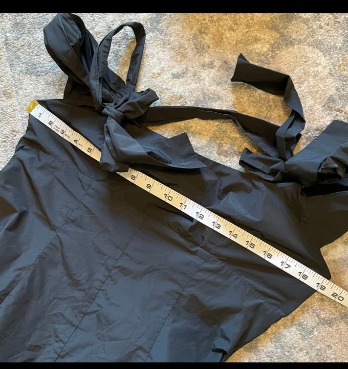 Kimchi Blue by Urban Outfitters Grunge Goth Girlie Off Shoulder Bow Detail Dress - Thumbnail 3