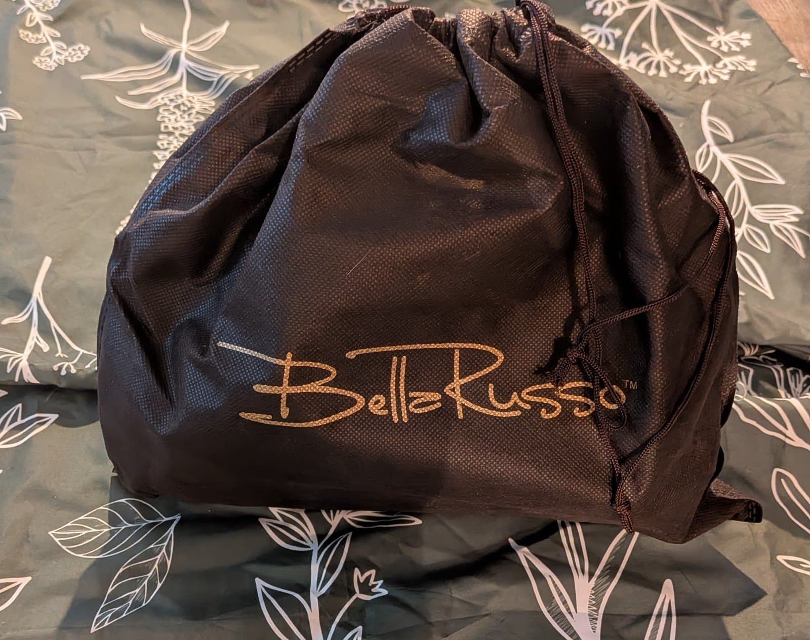 Belle Russo Quilted Green Crossbody Bag - Thumbnail 2