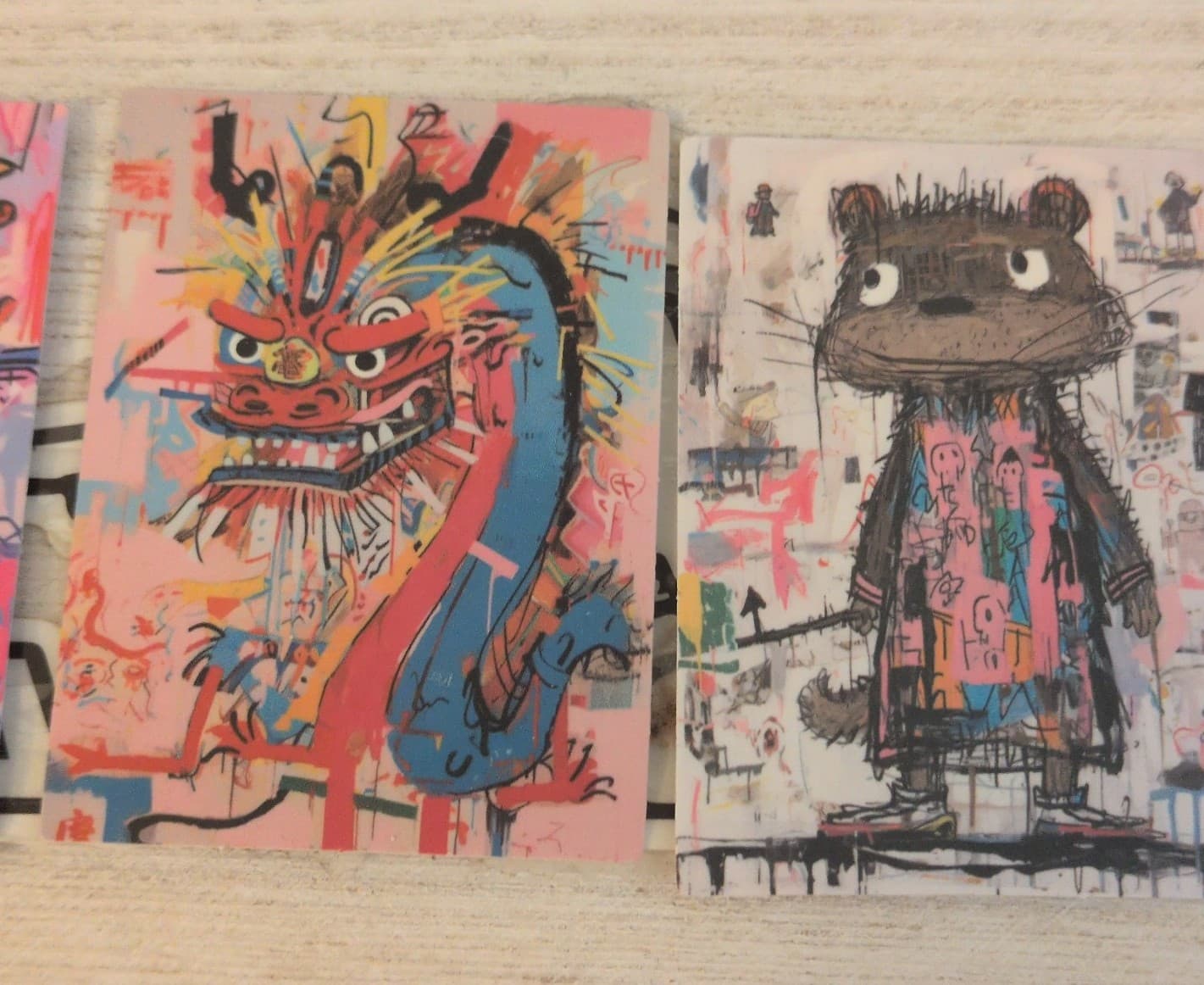 Colorful Animal Art Print Stickers 15 pack - Thumbnail 9