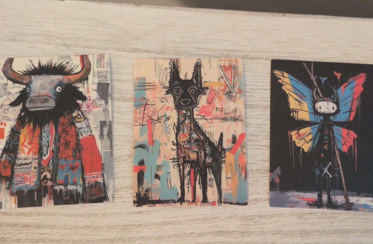 Colorful Animal Art Print Stickers 15 pack - Thumbnail 10