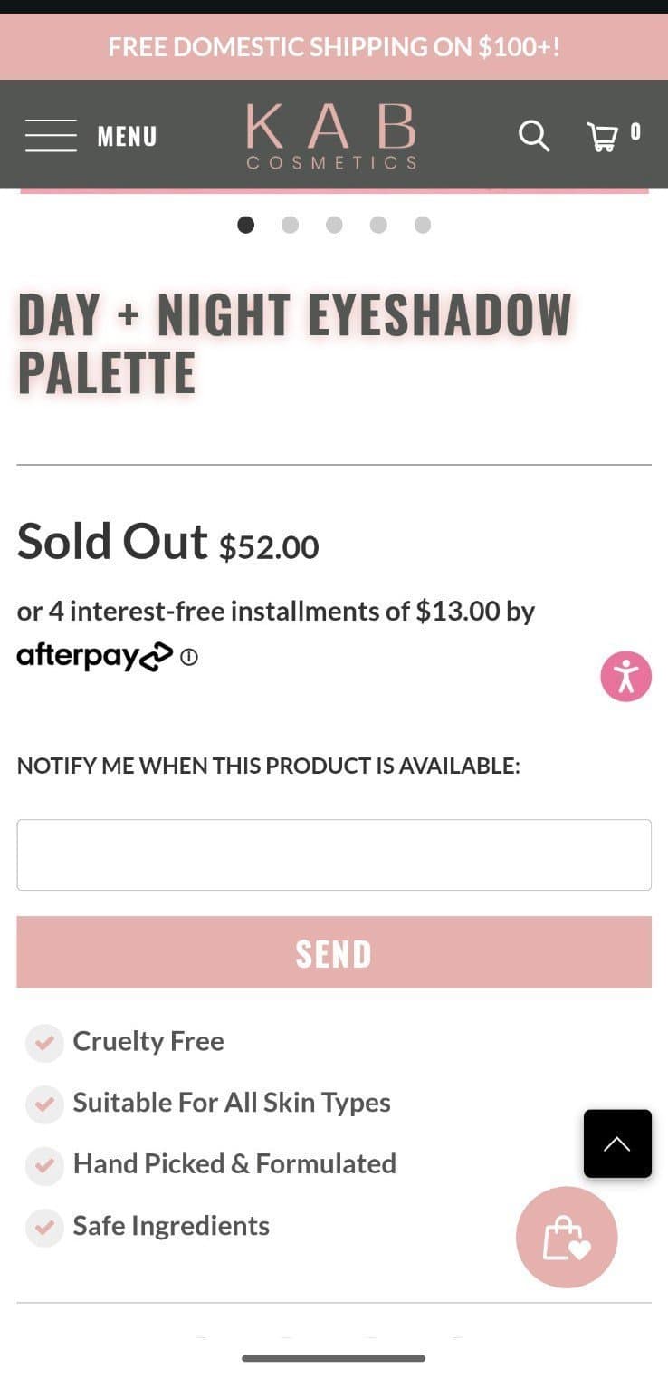 Day + Night Eyeshadow Palette - Thumbnail 7