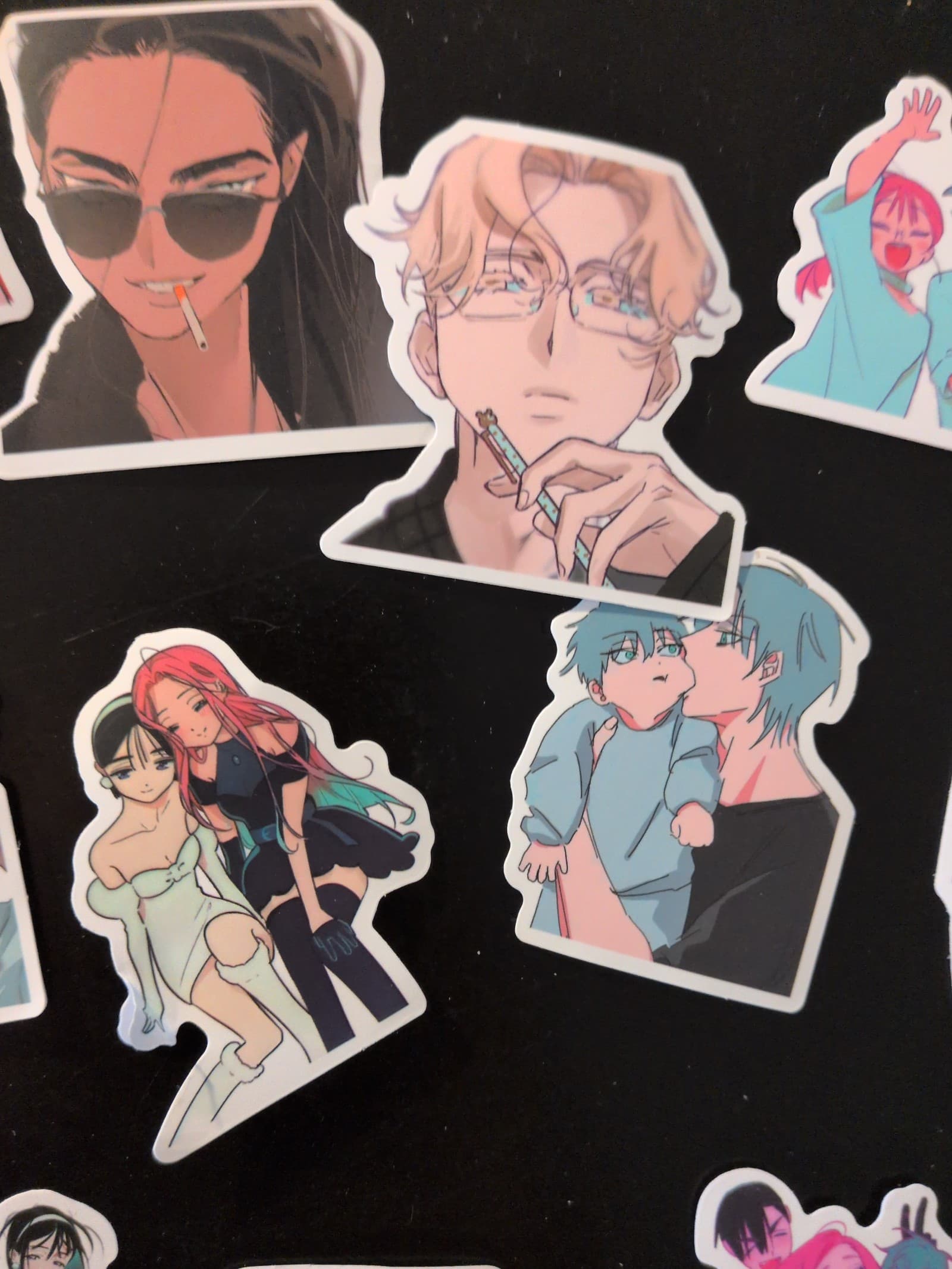 20 colorful anime stickers - Thumbnail 7