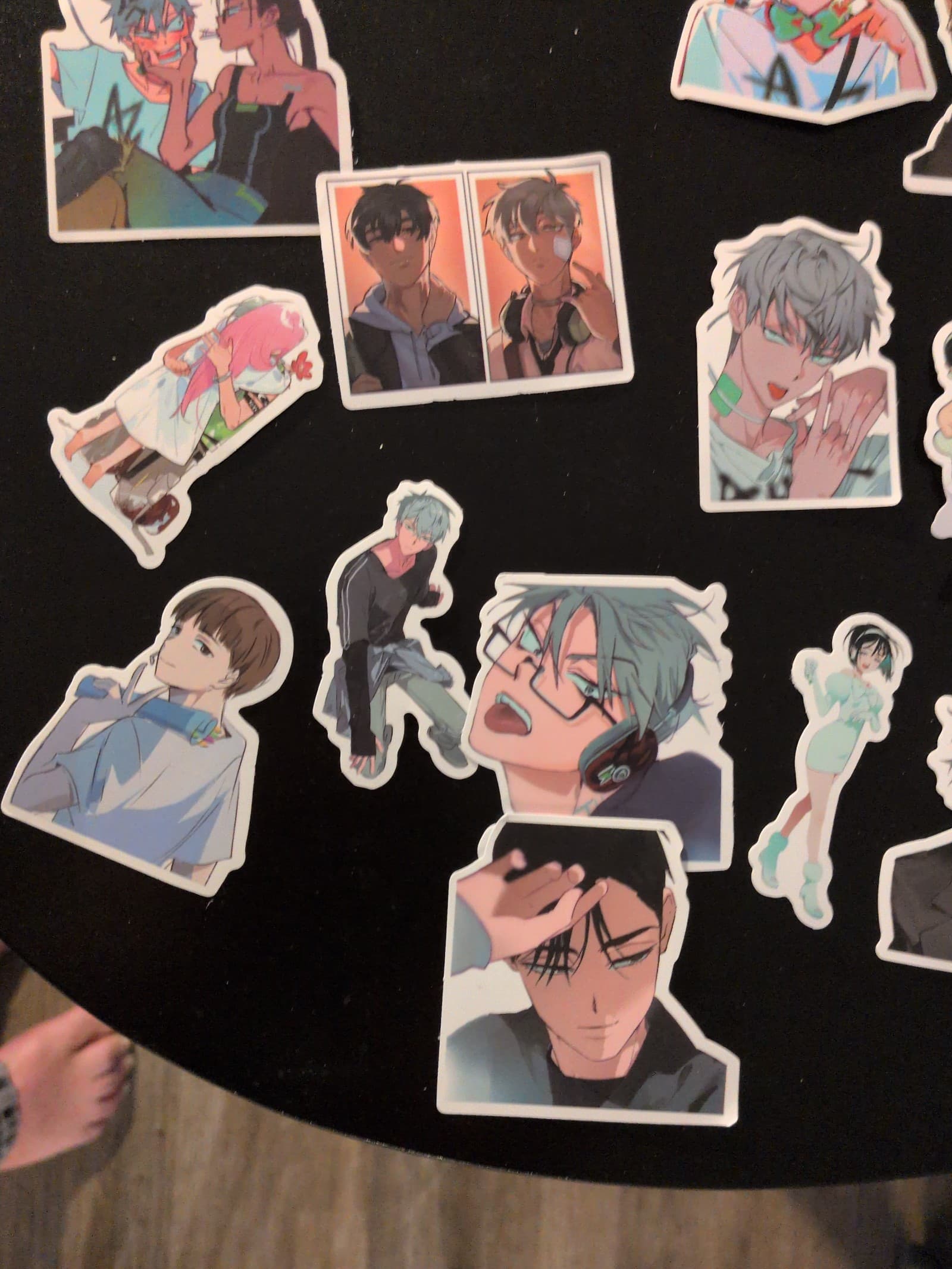 20 colorful anime stickers - Thumbnail 2