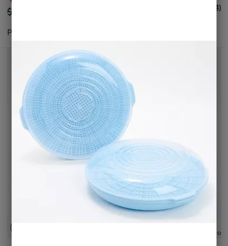 Deni Set of 2 Heat & Serve Multi Purpose Strainers - Image 1