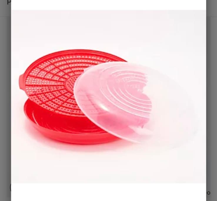 Deni Set of 2 Heat & Serve Multi Purpose Strainers - Thumbnail 2