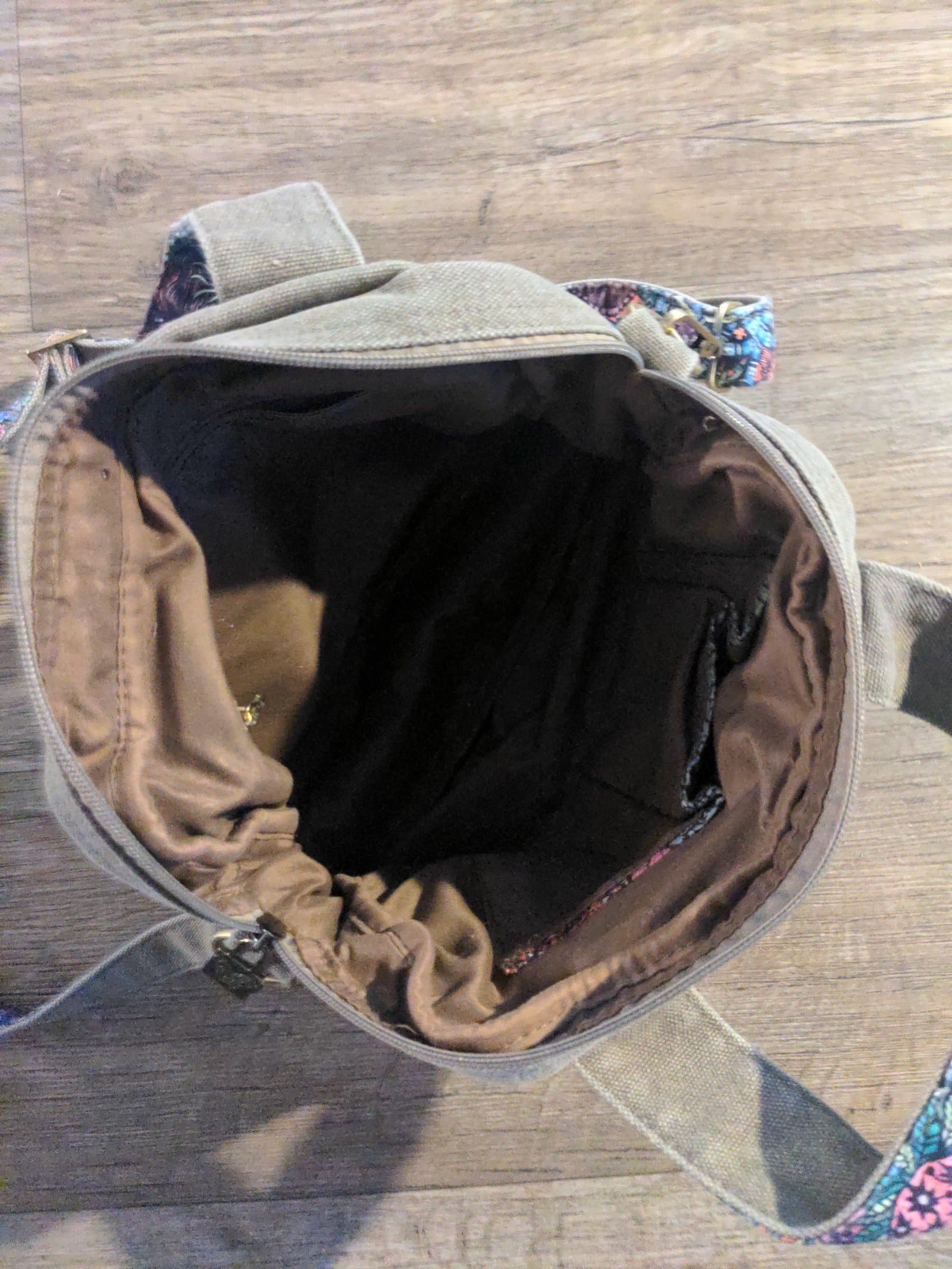 Crossbody canvas bag / purse - Thumbnail 9