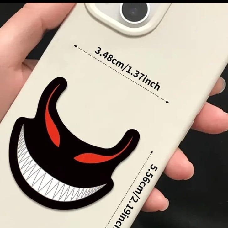 Colorful Monster Face Stickers 10 pack - Thumbnail 6