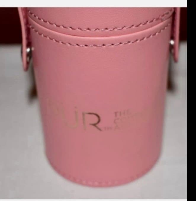 PÜR Pink Makeup Brush Set with Case - Thumbnail 5