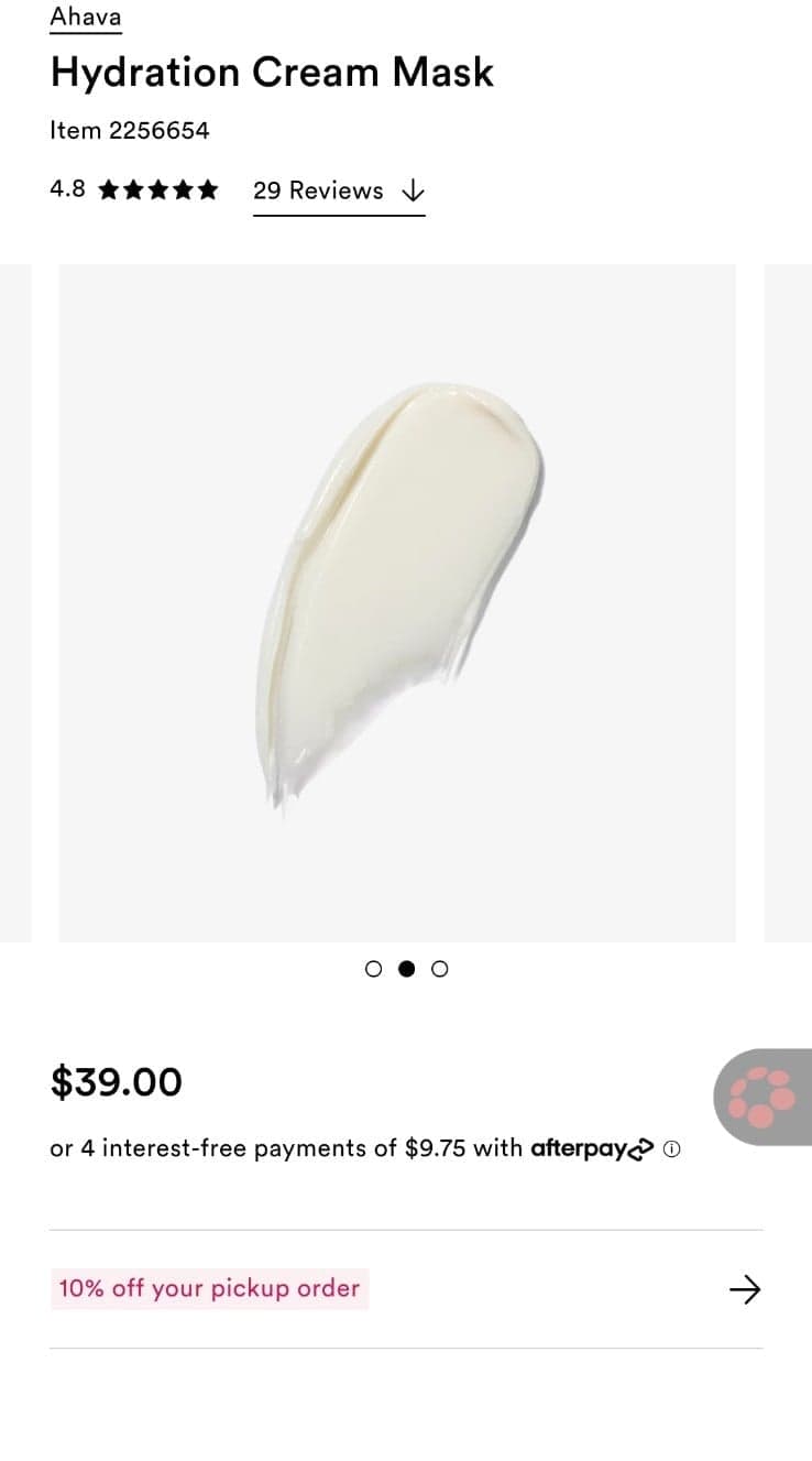 Ahava hydration cream mask TIME TO HYDRATE - Thumbnail 2