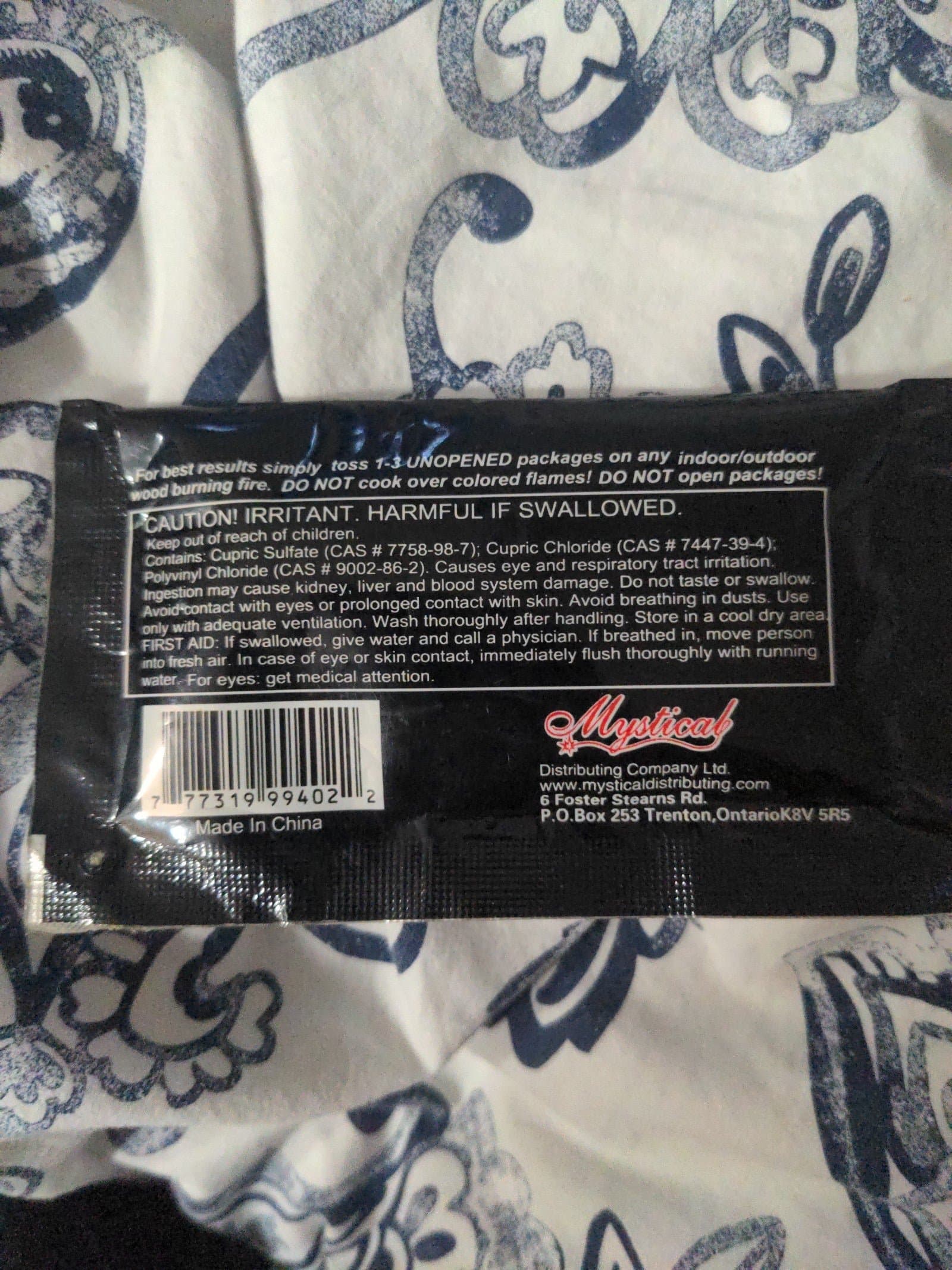 Mystical fire for wood burning - Thumbnail 2