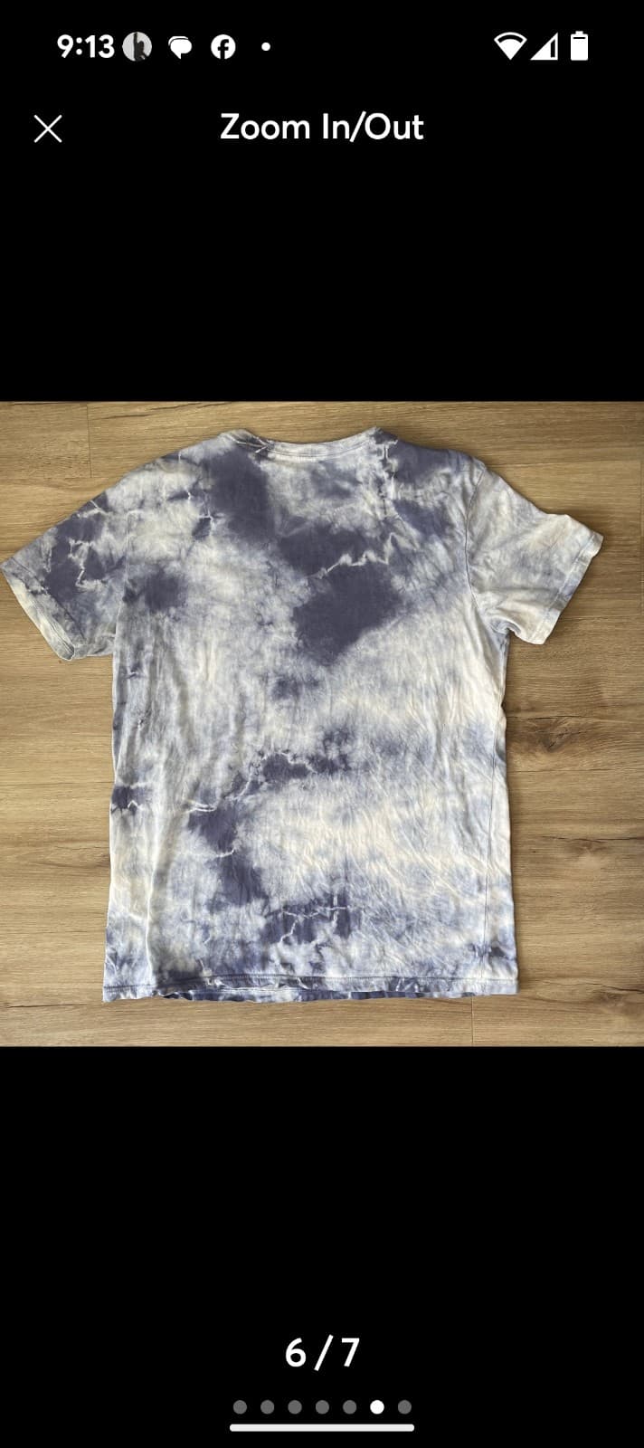 American Eagle Purple Tie-Dye Top and obey purple tye dye top bundle - Thumbnail 8