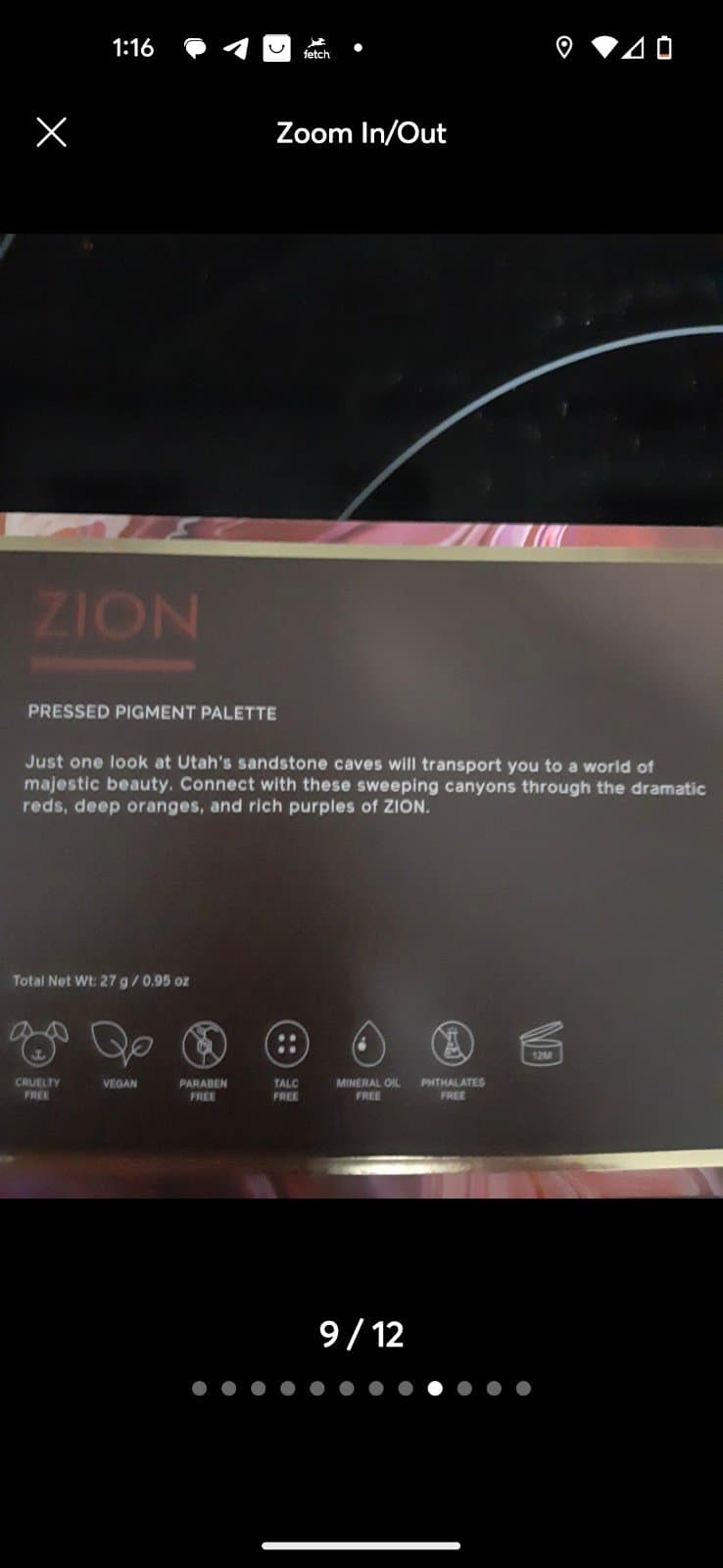 Hipdot pressed pigment palette Zion - Thumbnail 9