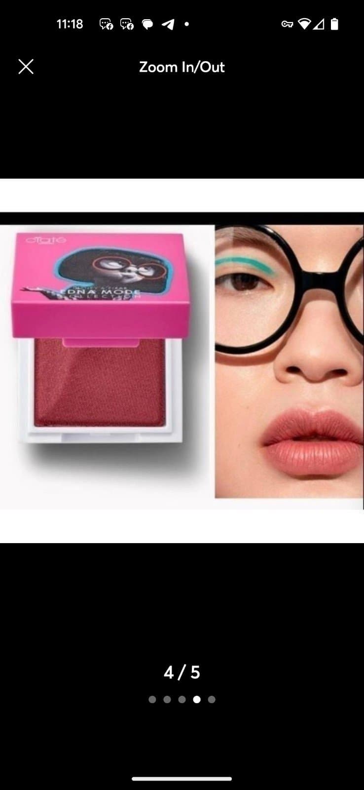 Disney & Pixar EDNA MODE collection by ciaté weightless lip shadow brand new! - Thumbnail 6