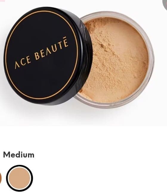 ACE BEAUTÉ Effortless Radiance Loose Setting Powder 0.05 oz - Image 1