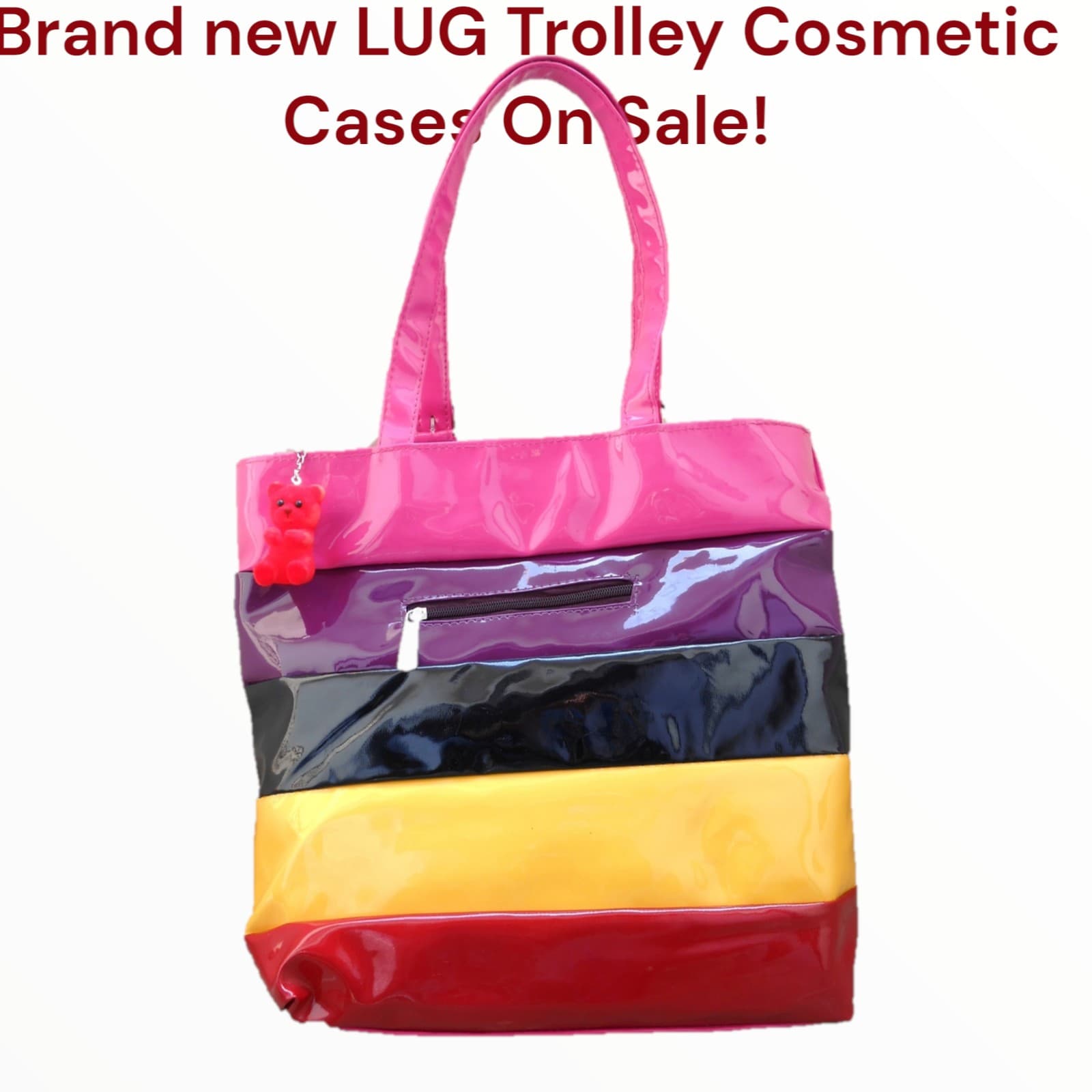 BRAND NEW LUG TROLLEY COSMETIC CASES ON SALE - Image 1