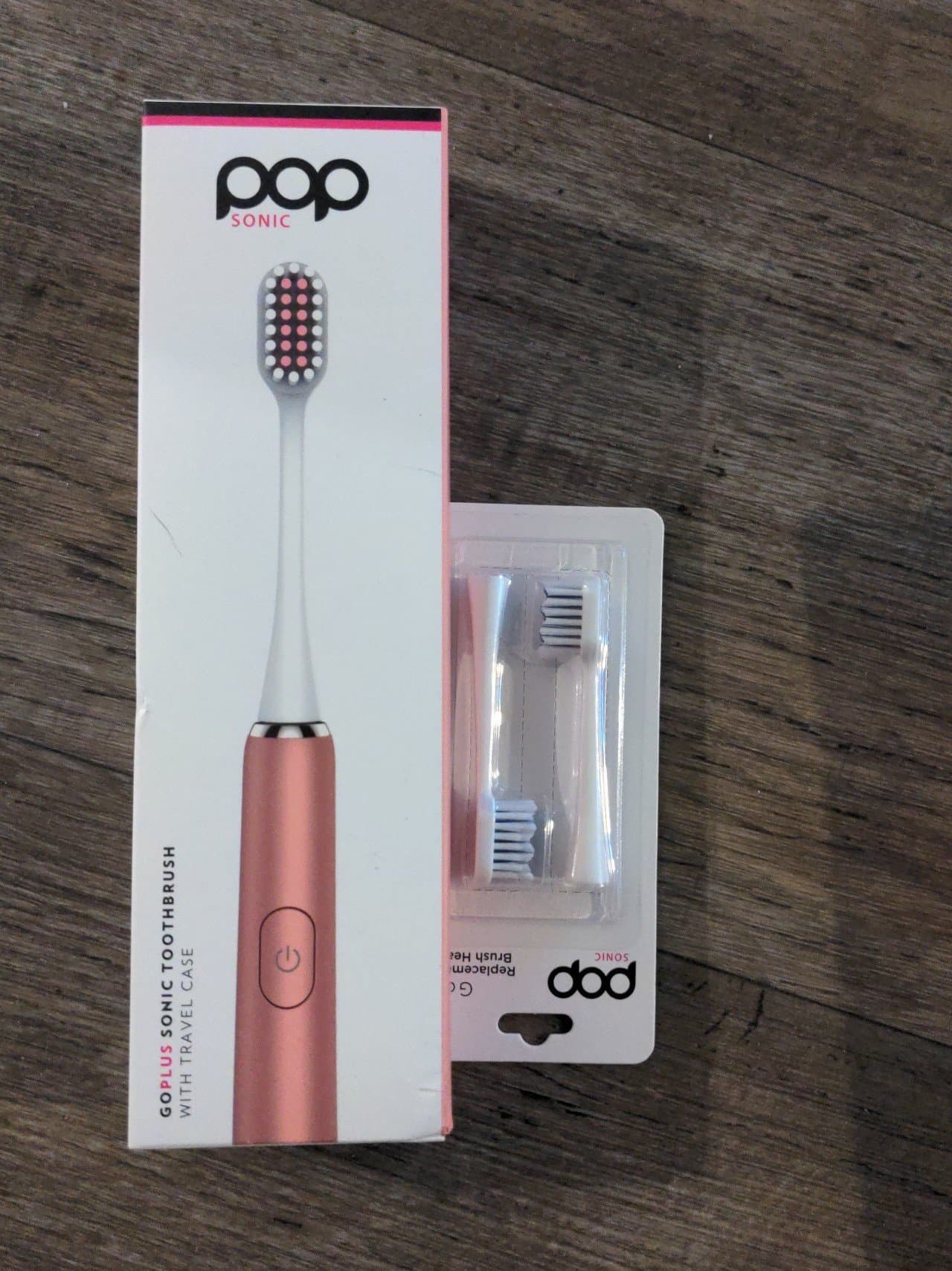 Pop Sonic Go Plus Travel Toothbrush | Travel Electric Toothbrush (Rose Gold) - Thumbnail 7