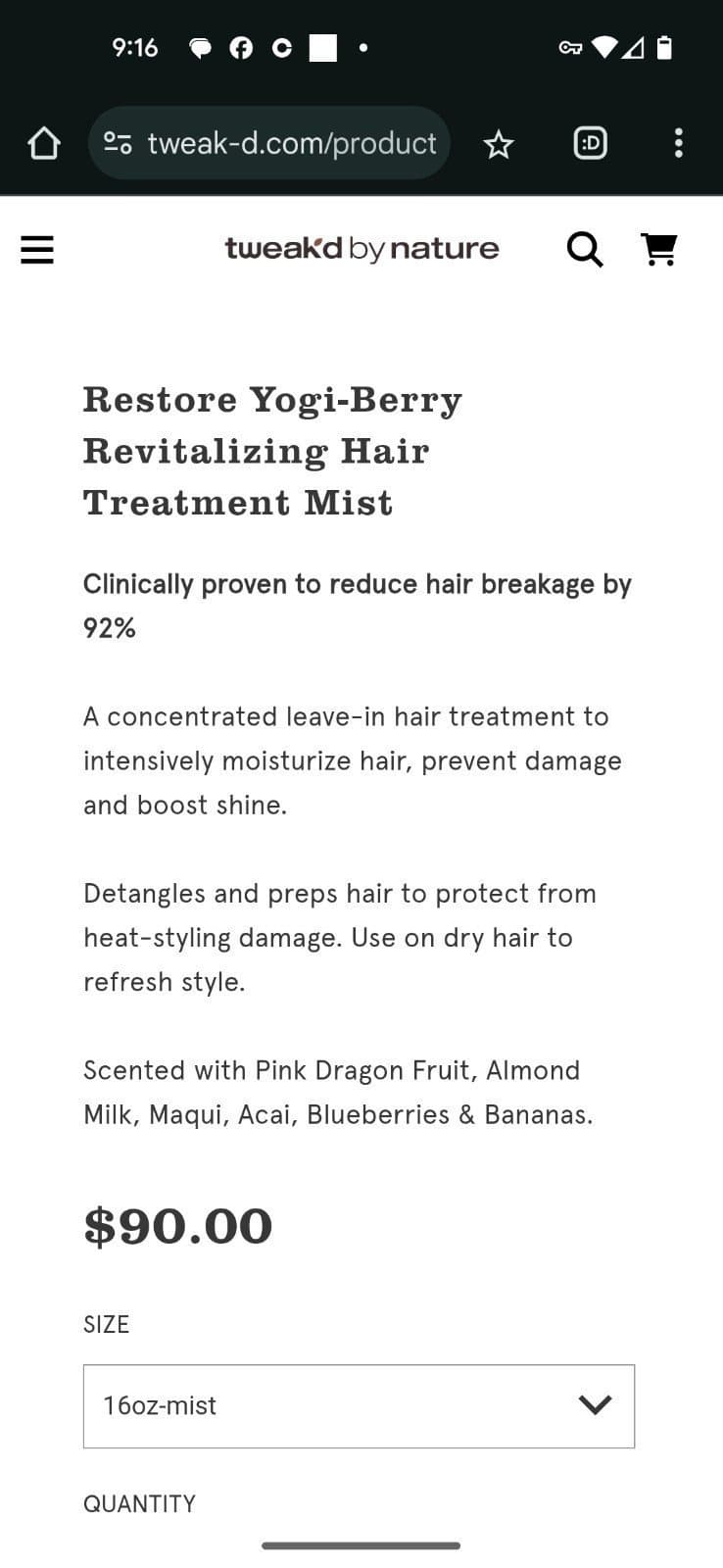 Restore Yogi-Berry Revitalizing hair treatment - Thumbnail 4