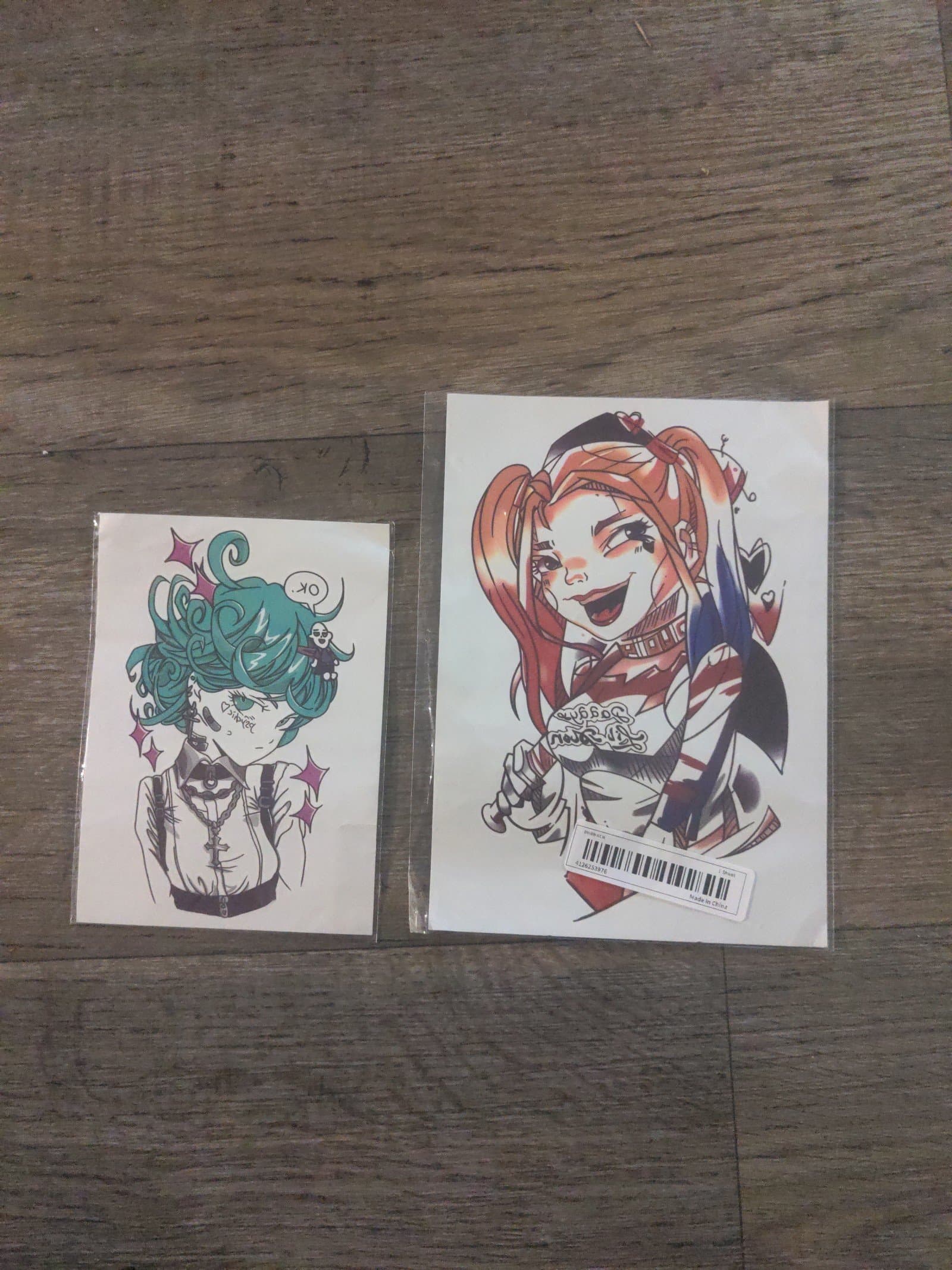 2 temporary tattoos lot - Image 1