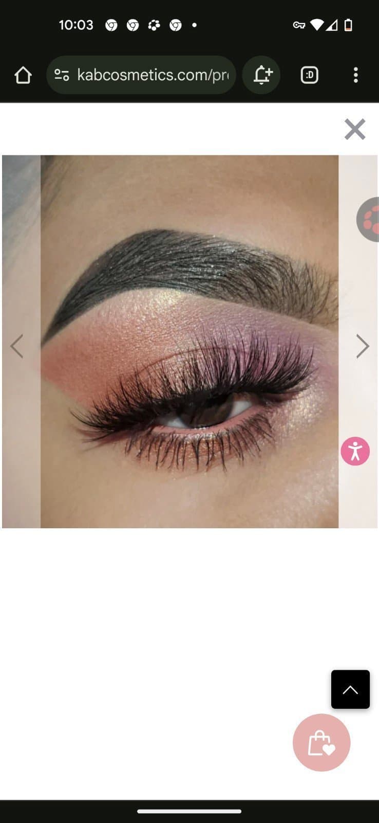 KAB cosmetics day and night eyeshadow palette - Thumbnail 11