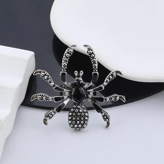 Black Spider Statement Ring - Thumbnail 4