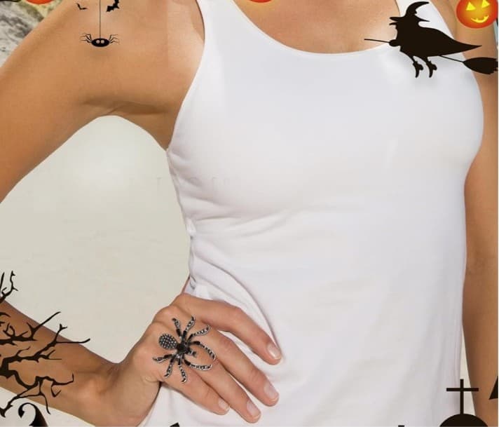 Black Spider Statement Ring - Thumbnail 3