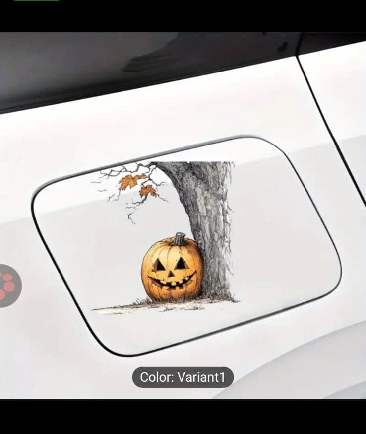 Halloween pumpkin sticker - Thumbnail 6