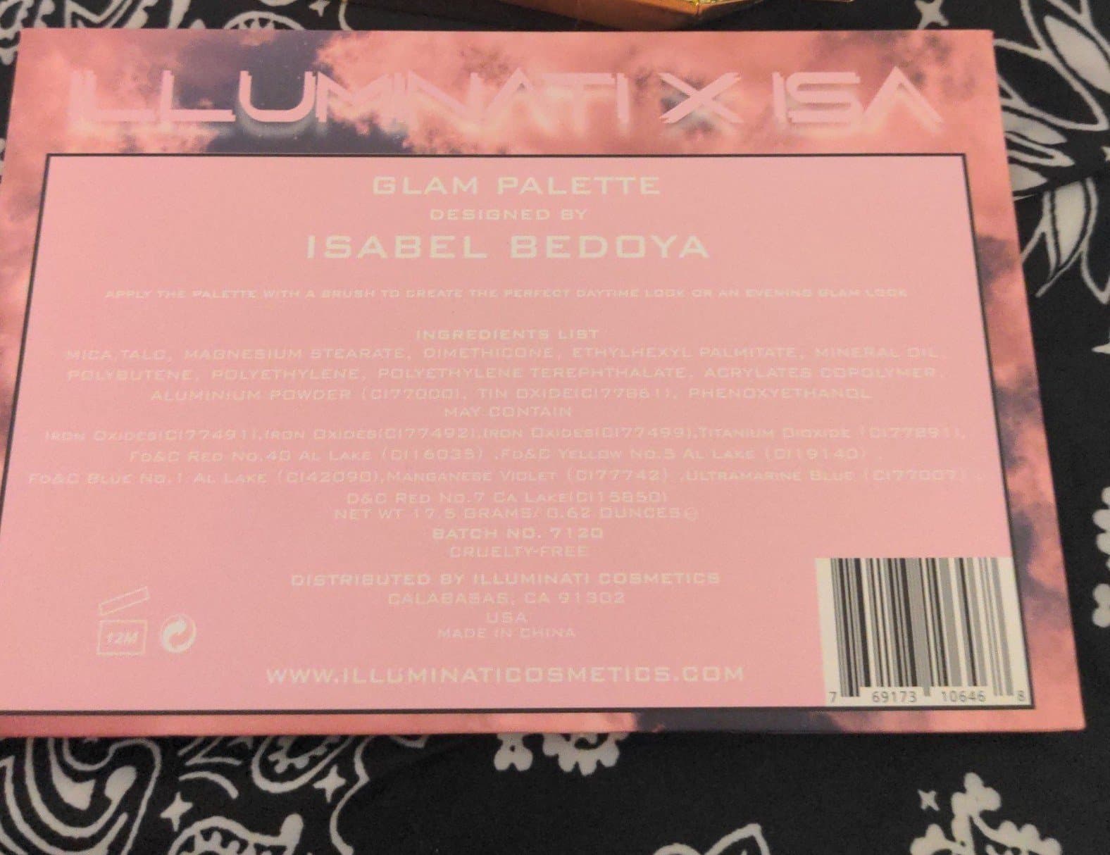 Illuminati x isa eyeshadow palette - Thumbnail 4