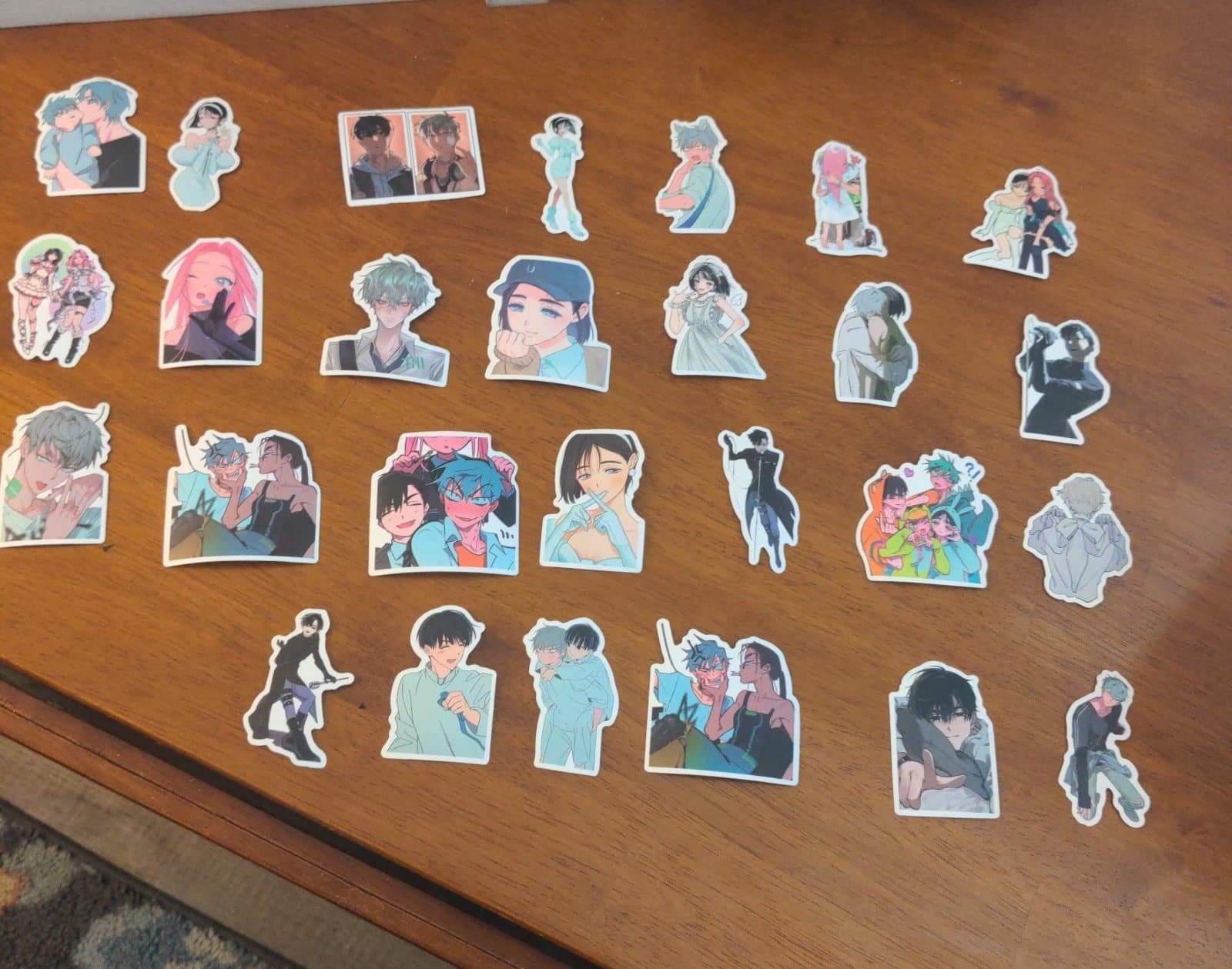 27 anime stickers - Image 1