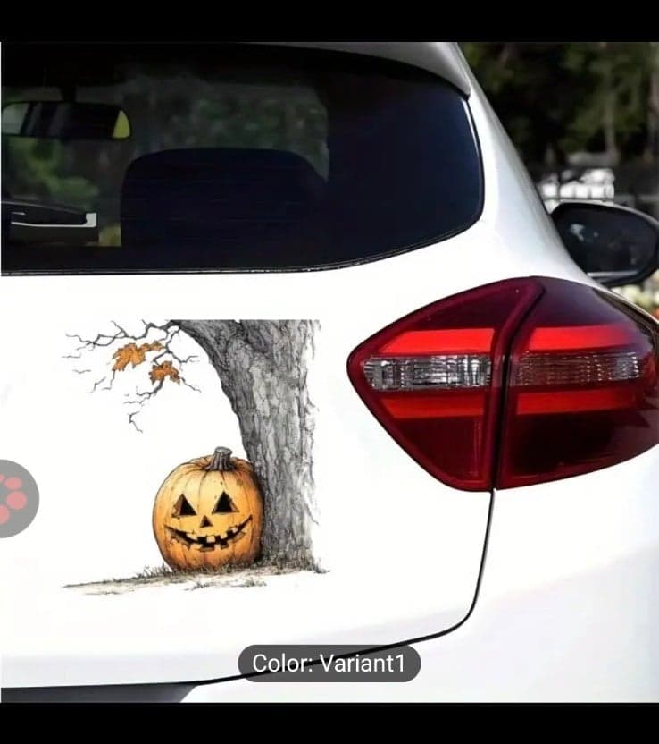 Halloween pumpkin sticker - Thumbnail 7