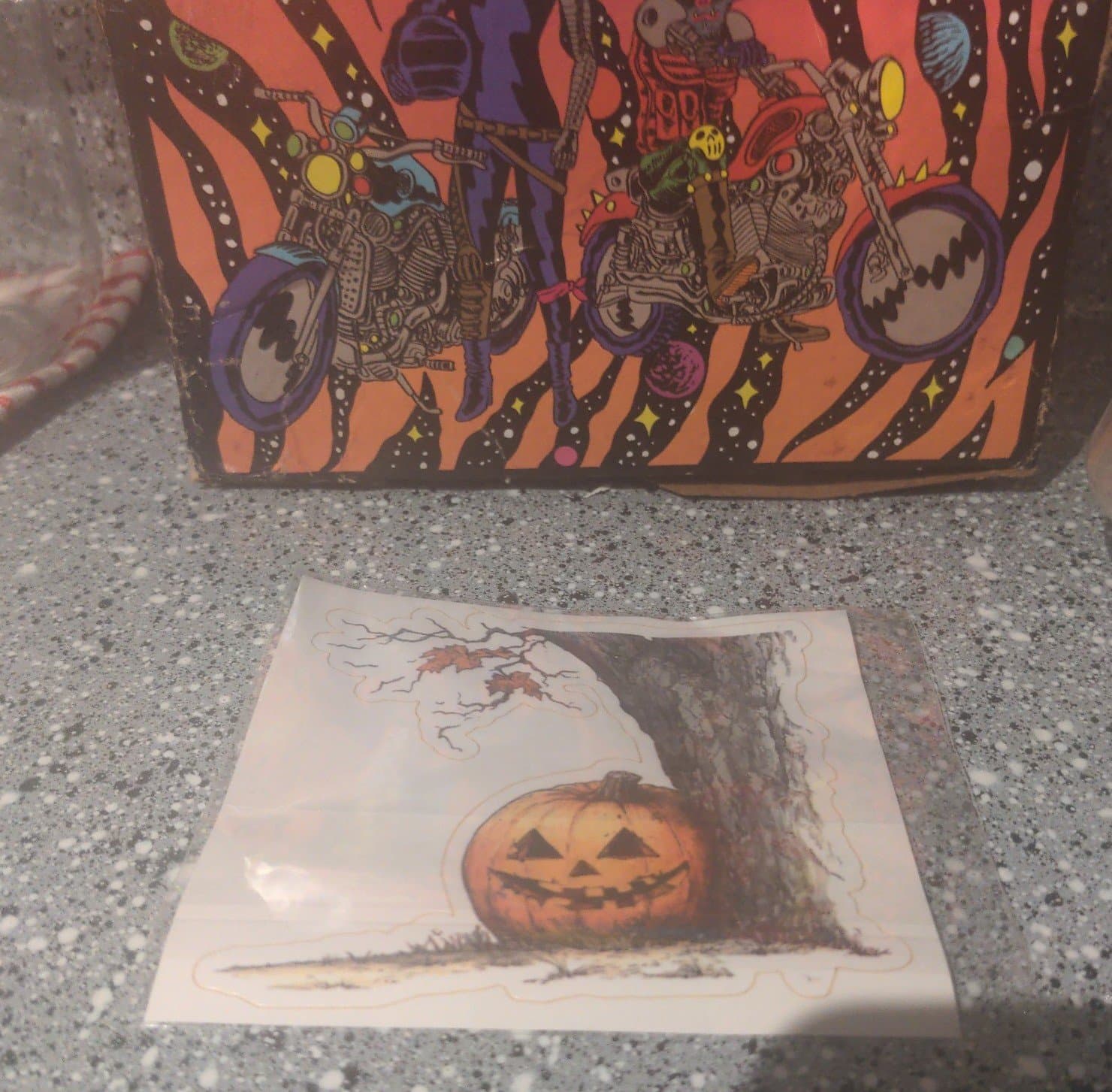 Halloween pumpkin sticker - Thumbnail 2