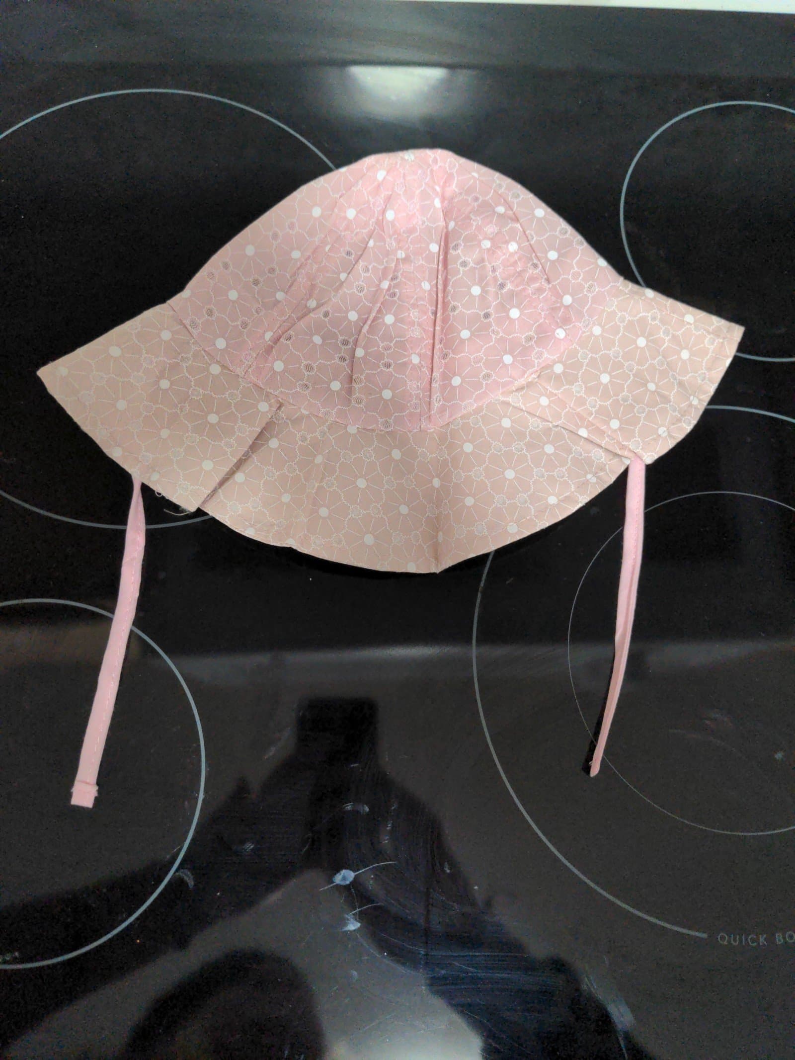 Baby girls sun Hat - Thumbnail 2